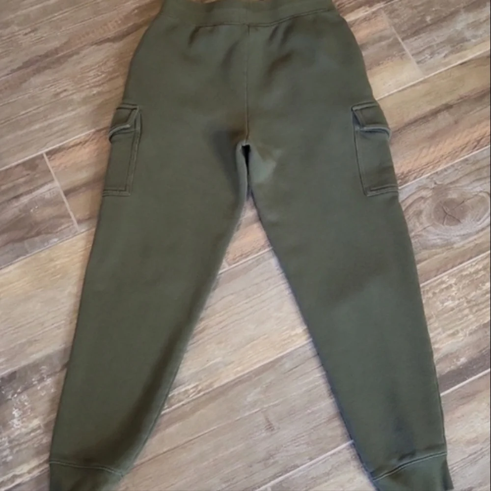 Polo Ralph Lauren Elastic Drawstring Waist Olive Green Joggers, Size 10 - Picture 11 of 11